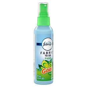 2.8oz. Febreze Fabric To Go Spray w/ Gain Scent (Original) Free to Claim + Free Pickup