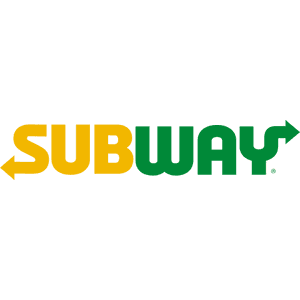 Subway footlong sandwich on a roll with lettuce, tomatoes, and other fresh toppings.