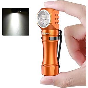Wurkkos HD10 Right Angle Rechargeable 1200 Lumens Flashlight $20 + Free Shipping