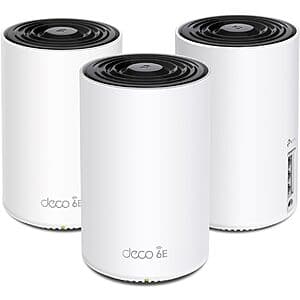 3-Pack TP-Link Deco XE75 AXE5400 Tri-Band WiFi 6E Mesh System $220 + Free Shipping