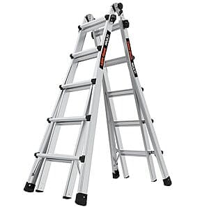 22' Little Giant Ladders Aluminum Telescoping Multi-Position Ladder (300-lb Cap) $174 + Free Store Pickup