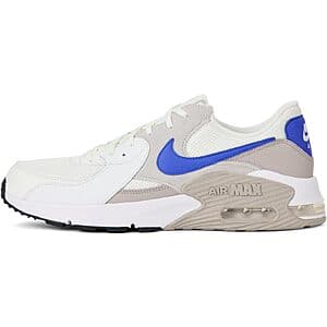 Nike Men's Air Max Excee sneaker in Summit White and Racer Blue colorway.
