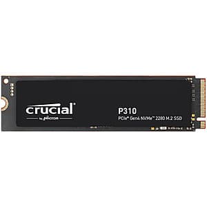 4TB Crucial P310 M.2 2280 PCIe Gen4 NVMe Internal SSD $240 + Free Shipping