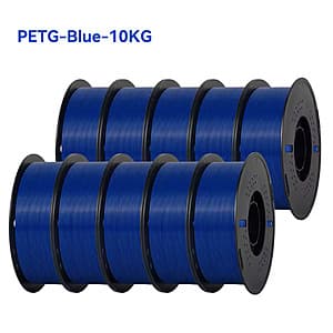 10-Rolls 1KG KINGROON 1.75mm PETG 3D Printer Filament (Various Colors) $62 + Free Shipping