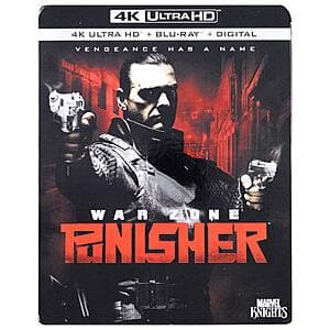 Punisher: War Zone (4K Ultra HD + Blu-ray + Digital) $11.50