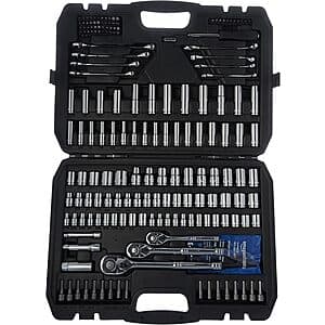 201-Piece Amazon Basics Mechanic's Socket Tool Set w/ Case (SAE & Metric) $56 + Free Shipping