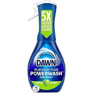 16-Oz Dawn Platinum Plus Powerwash Dish Spray (Apple Scent) $2.75 w/ Subscribe & Save