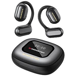 Monster Open Touch Pro 100 Open Ear Wireless Earbuds w/ Touch Case (Black) $40 + Free Shipping