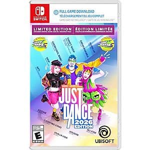 Just Dance 2026 Edition Limited Edition (Nintendo Switch Digital Code in Box) $12