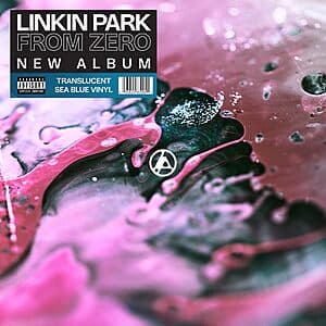 Linkin Park: From Zero (Translucent Sea Blue Vinyl) $13.60