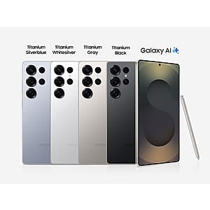 Samsung EPP/EDU: 512GB Galaxy S25 Ultra 5G Unlocked Smartphone (Various) $777.75 + Free Shipping