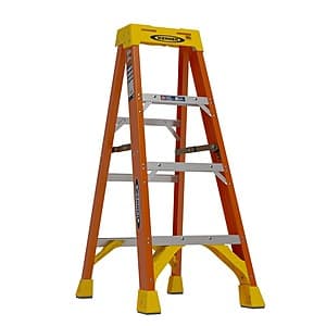 4' Werner NXT1A Fiberglass Type-1a 300-lb Load Capacity Step Ladder $60 + Free Shipping