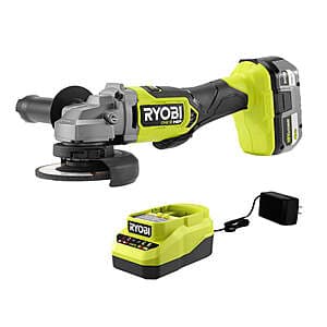Factory Blemished: RYOBI ONE+ HP 18V Brushless 4-1/2" Angle Grinder Kit $100 + Free Shipping