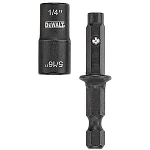 DEWALT Double Ended Nut Driver (1/4" + 5/16") $4.10