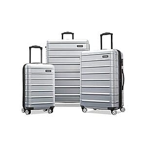 3-Pc Samsonite Omni 2 Hardside Expandable Luggage Set w/ Spinner Wheels $150 + Free S&H w/ Prime