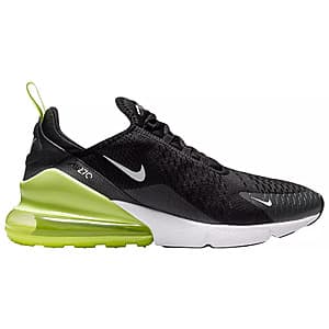 Nike Men's Air Max 270 Shoes (Lt Lemon Twist/Black) $78.15 + Free Shipping