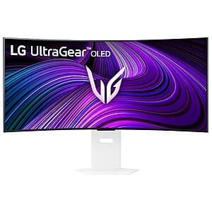 39" UltraGear 39GX90SA-W 3440x1440 240Hz OLED Curved Monitor $800 + Free S&H
