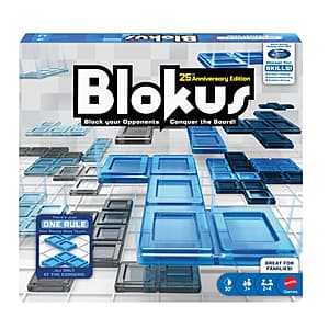 Blokus Strategy Family Board Game (25th Anniversary Edition) $10