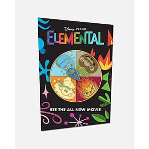 Disney+ Linked Members Only: Disney and Pixar's Elemental Spinner Pin Free + Free Shipping