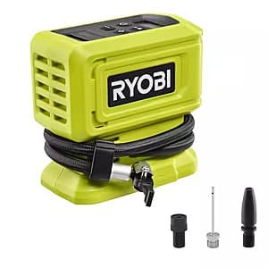 RYOBI ONE+ 18V Cordless High Pressure Inflator (Tool Only) $30 + Free S&H