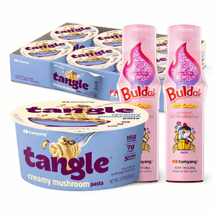 18-Pk Samyang Tangle Mushroom Big Bowl Pasta w/ 2x Buldak Carbonara Sauce $20 + Free S&H