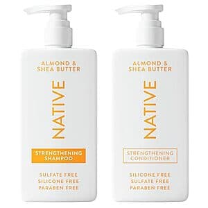 2-Pk 16.5-oz Native 2-in-1 Shampoo & Conditioner (Various) from $14.45 w/ S&S