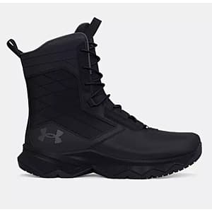 Under Armour Men's UA Stellar G2 Tactical Boots (Black / Pitch Gray) $35.25 + Free Shipping w/ ShopRunner