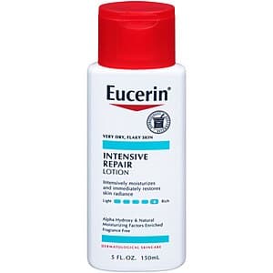 Select Accounts: 5-Oz Eucerin Intensive Repair Very Dry Skin Lotion Free + Free Pickup