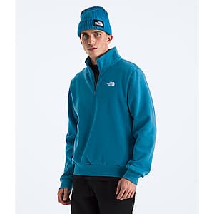 The North Face Men's Evolution Simple Dome Regular 1/4 Zip Sweatshirt (Dusk Blue) $26 + Free Shipping