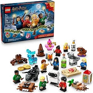 278-Piece LEGO Harry Potter Advent Calendar 2025 w/ 8 Minifigures $24