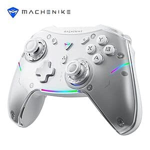 Prime Members: Machenike G5 Pro Wireless Hall Effect Gaming Controller (White) $25.05 + Free Shipping