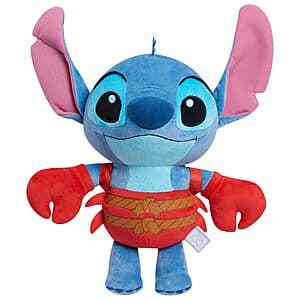 14" Just Play Disney100 Years of Wonder Stitch as Sebastian Plush Toy $4