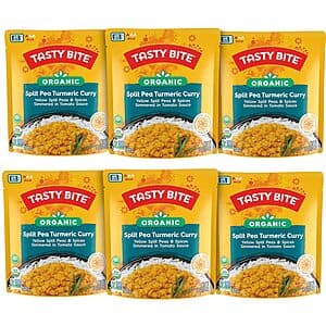 Select Accounts: 6-Pack 10-Oz Organic Split Pea Turmeric Curry $14.45 w/ Subscribe & Save & More
