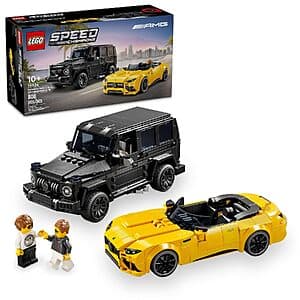 808-Pc LEGO Speed Champions Mercedes-AMG G 63 & Mercedes-AMG SL 63 Building Kits $27