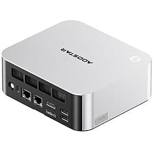 AOOSTAR MACO 6850H Mini PC: Ryzen 7 Pro 6850H, Radeon 680M, 24GB RAM. 1TB SSD $386.70 + Free S&H