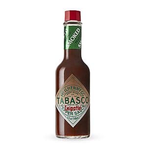 5-Oz Tabasco Brand Chipotle Pepper Hot Sauce Glass Bottle (Medium Heat) $2.10 w/ Subscribe & Save