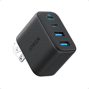 Anker Zolo 4-Port up to 50W USB-C & USB-A Wall Charger (Black or White) $17