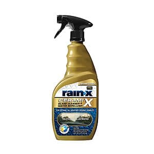 16-oz Rain-X Cerami-X Streak Free Glass Cleaner + Water Repellent $6