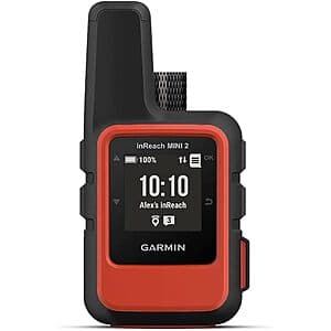 Garmin inReach Mini 2 Compact Satellite Communicator (2 Colors) $250 + Free S&H