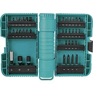 Makita ImpactX Driver Bit Sets: 40-Piece $14, 35-Piece $10.50