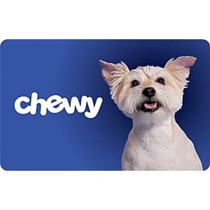 $100 Chewy Gift Card + Earn 4x Kroger Fuel Points $85