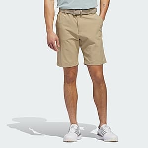 adidas Men's 8.5" Ultimate365 Golf Shorts (Limited Sizes, Hemp) $20 + Free S&H