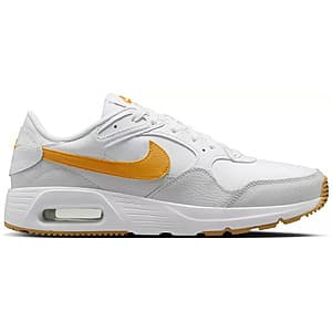Nike Men's Air Max SC Shoes (White/Gold) $54.35 + Free S&H