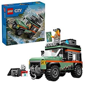 221-Pc LEGO City Off-Road Mountain Truck Building Toy $12.80
