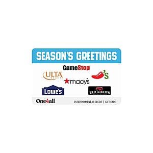 $100 One4all Gift Cards (various, physical or digital) + $10 Target Gift Card $100