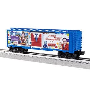 Lionel Mister Rogers’ Neighborhood O Gauge Model Train Sound Boxcar $56.50 + Free Shipping