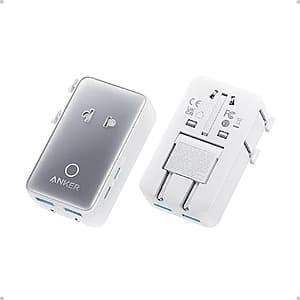Anker 20W 5-Port Nano Travel Power Adapter (Black or White) $20 + Free S&H
