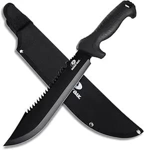 Prime Members: Mossy Oak 16" Heavy Duty Machete w/ Saw & Sheath $16 + Free S&H