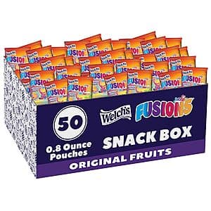 Prime Members: 50-Pk 0.8-Oz Welch's Fruit Snacks $9.05 w/ S&S + Free S&H