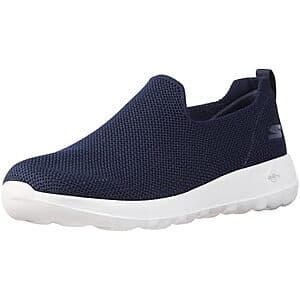 Skechers Men's Go Walk Max-Athletic Air Mesh Slip on Walking Shoe (Navy/White) $25